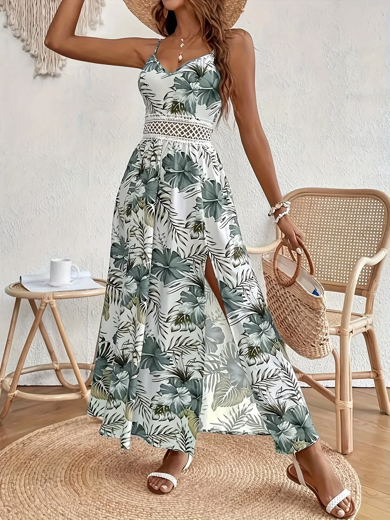 Tilda | Women's Floral Print Sleeveless Maxi Dress - Image 2