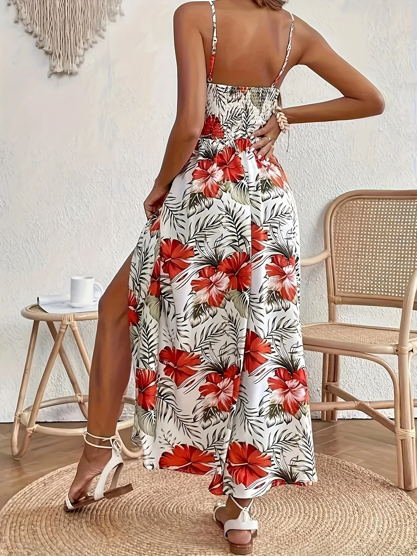 Tilda | Women's Floral Print Sleeveless Maxi Dress - Image 6