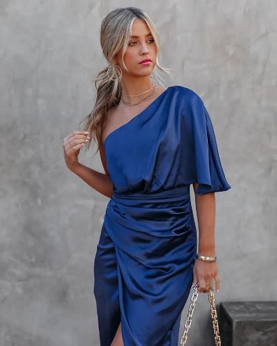 Tullia | Elegant Draped Cocktail Dress - Image 12