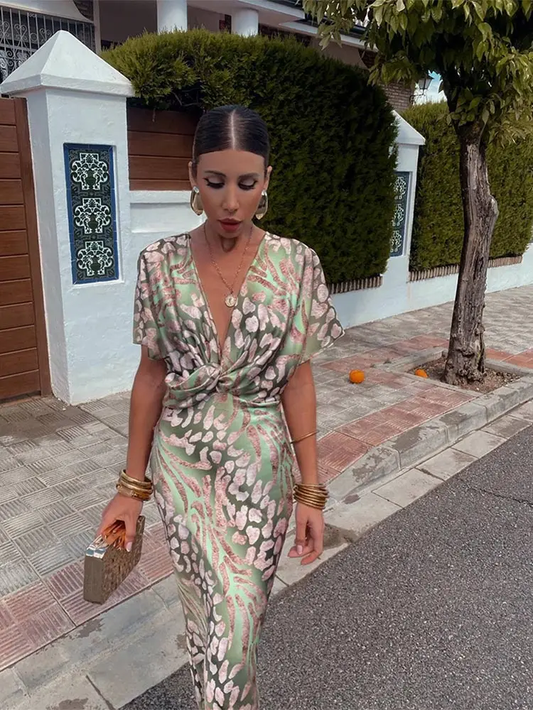 Verity | Elegant Wrap Dress - Image 3