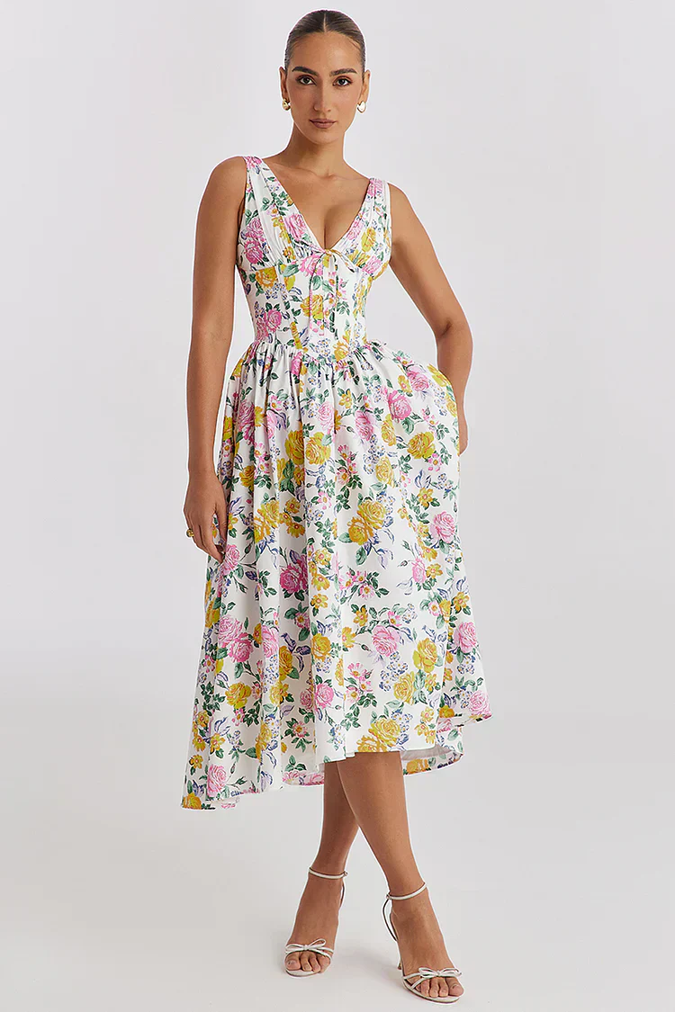Vienna | Elegant Midi Dress - Image 3