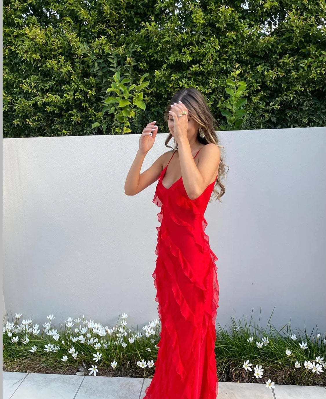 Vienna | Ruffle Maxi Dress - Image 3