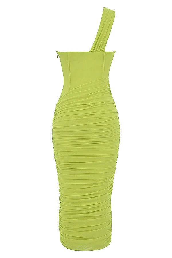 Vittoria | Asymmetric Midi Dress - Image 28
