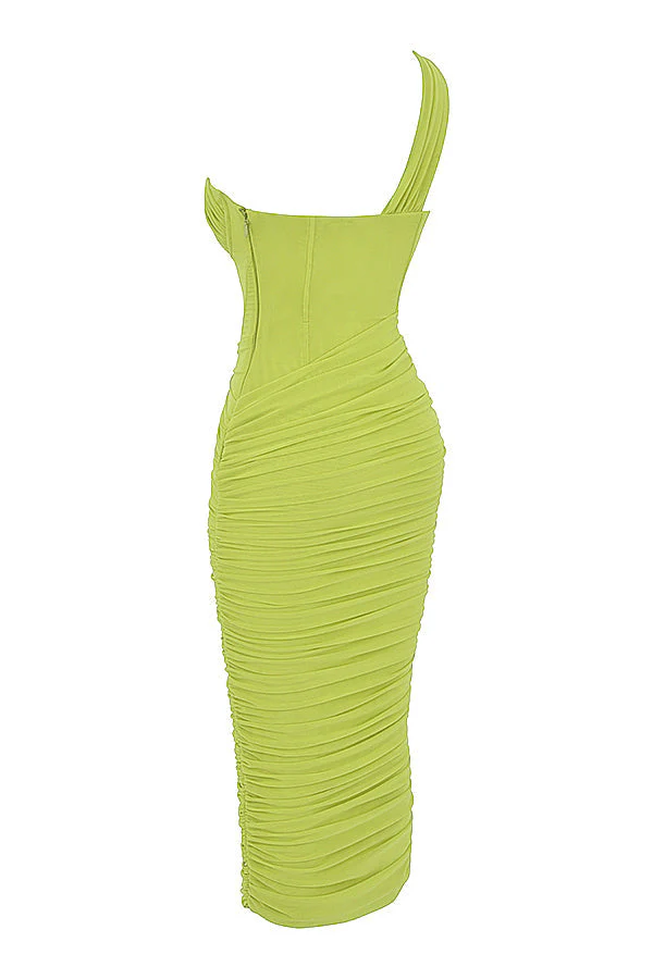 Vittoria | Asymmetric Midi Dress - Image 29