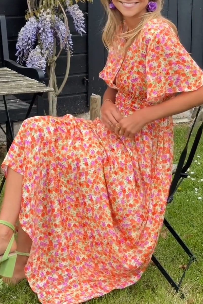 Xanthe | V-neck Maxi Dress - Image 4
