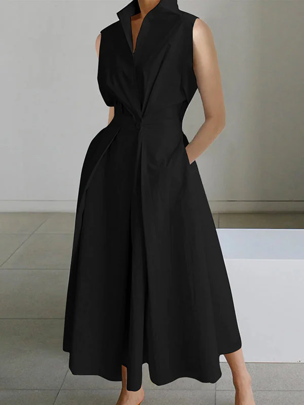Zafira | Shirt Collar Dress - Image 3