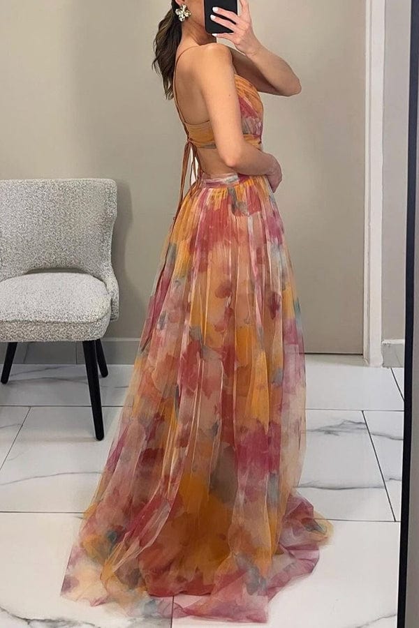 Zaina | Lace Long Dress - Image 3
