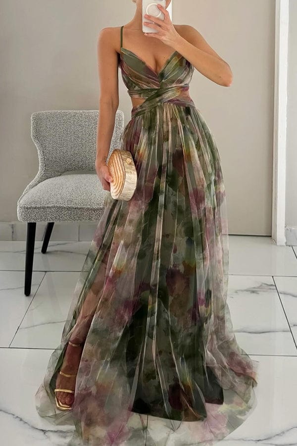 Zaina | Lace Long Dress - Image 5