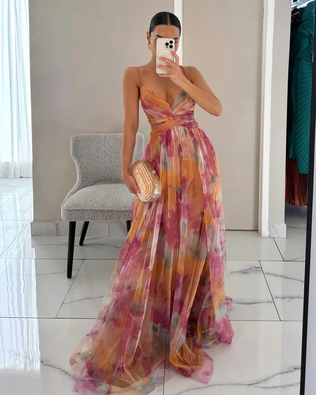 Zaina | Lace Long Dress - Image 6