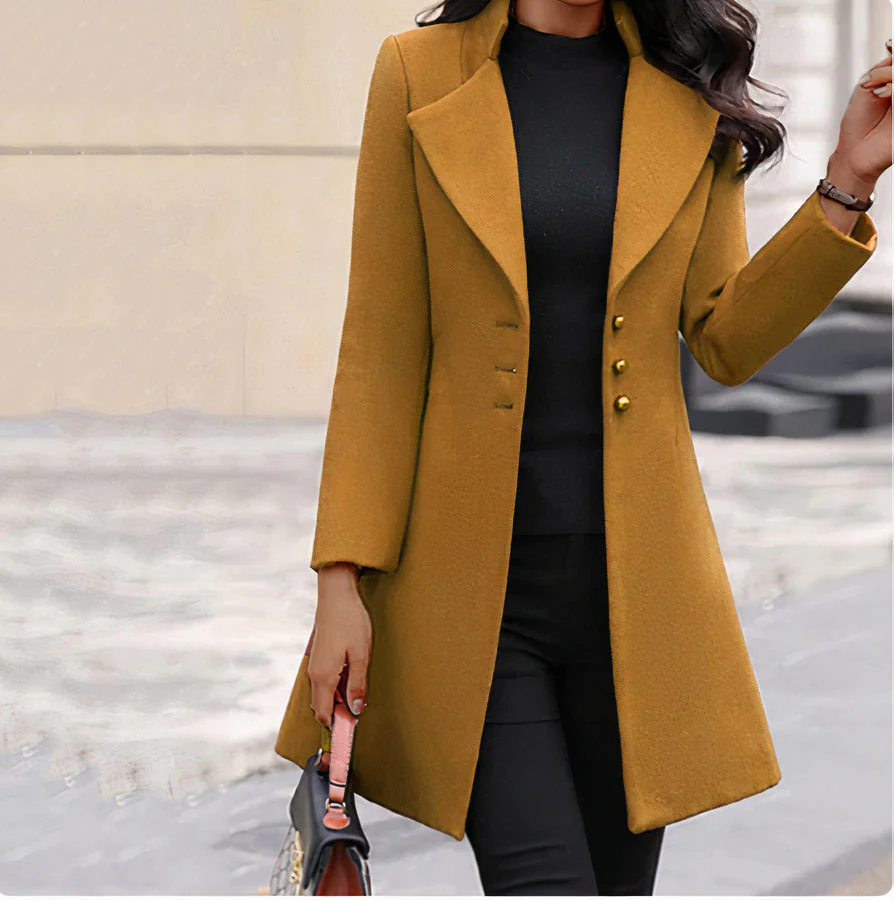 Zinnia | Elegant Trench Coat - Image 3